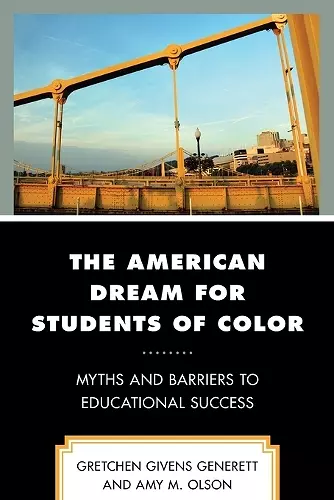 The American Dream for Students of Color cover