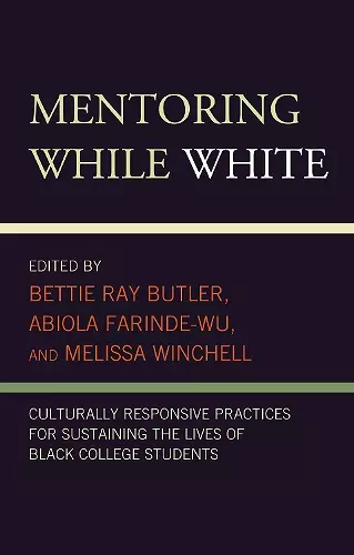 Mentoring While White cover