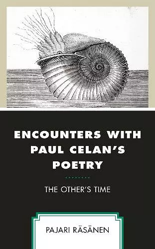 Encounters with Paul Celan's Poetry cover