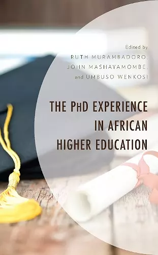 The PhD Experience in African Higher Education cover