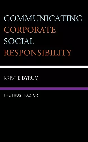 Communicating Corporate Social Responsibility cover