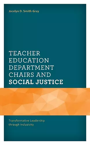 Teacher Education Department Chairs and Social Justice cover