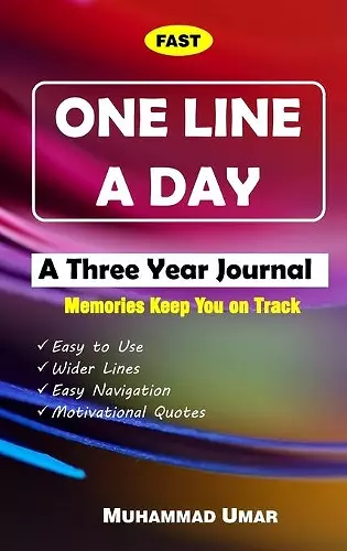 One Line a Day - A Three Year Journal cover