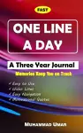 One Line a Day - A Three Year Journal cover