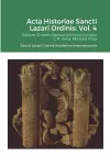 Acta Historiae Sancti Lazari Ordinis - Volume 4 cover