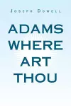 Adams Where Art Thou cover