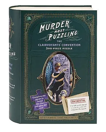 Murder Most Puzzling The Clairvoyants' Convention 500-Piece Puzzle cover