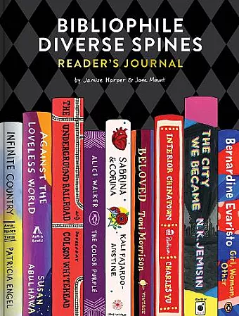 Bibliophile Diverse Spines Reader's Journal cover