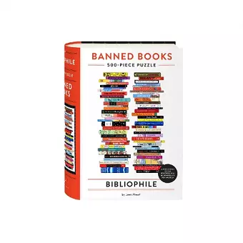 Bibliophile Banned Books 500-Piece Puzzle cover