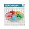 Nursery Counting Puzzle: Five Little Speckled Frogs cover