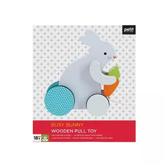 Busy Bunny Wooden Pull Toy cover