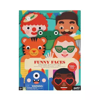 Sticker Activity Set: Funny Faces cover