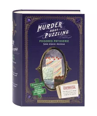 Murder Most Puzzling Poisoned Patisserie 500-Piece Puzzle cover