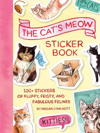 The Cat's Meow Sticker Book cover