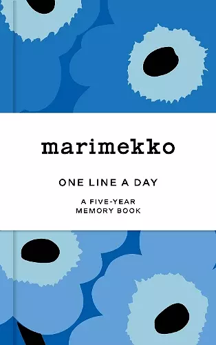 Marimekko One Line a Day (Blue Unikko) cover