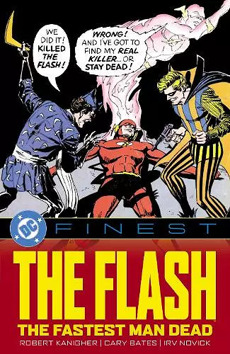 DC Finest: The Flash: The Fastest Man Dead cover