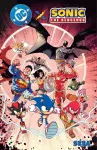 DC X SONIC THE HEDGEHOG cover