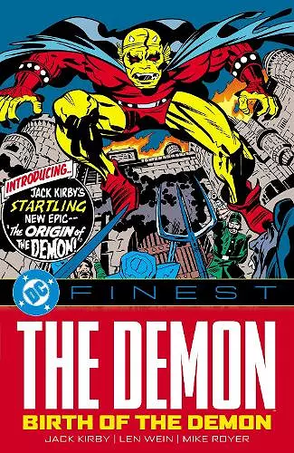 DC Finest: The Demon: Birth of the Demon cover