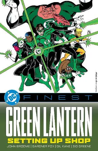 DC Finest: Green Lantern: Setting Up Shop cover