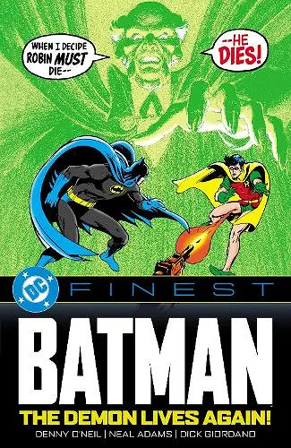 DC Finest: Batman: The Demon Lives Again! cover