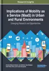 Implications of Mobility as a Service (MaaS) in Urban and Rural Environments cover
