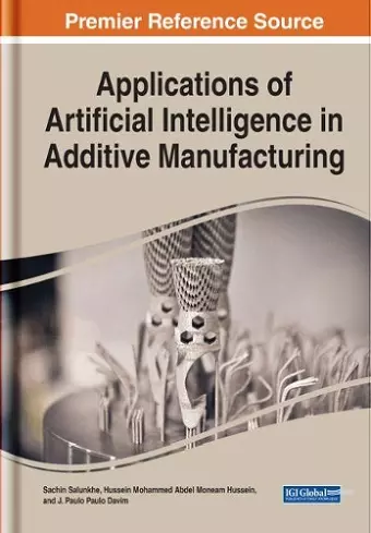 Applications of Artificial Intelligence in Additive Manufacturing cover