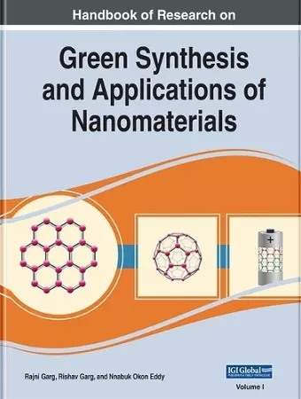 Handbook of Research on Green Synthesis and Applications of Nanomaterials cover