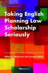 Taking English Planning Law Scholarship Seriously cover