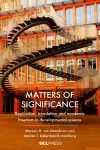 Matters of Significance cover