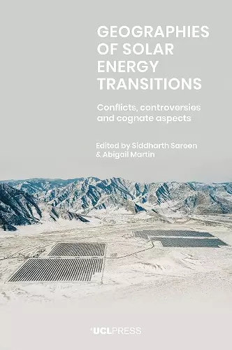 Geographies of Solar Energy Transitions cover