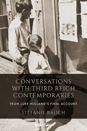 Conversations with Third Reich Contemporaries cover