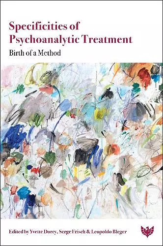 Specificities of Psychoanalytic Treatment cover