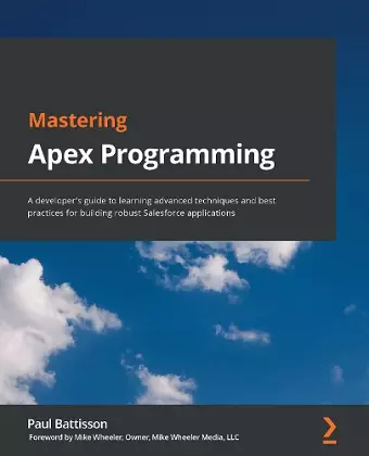 Mastering Apex Programming cover