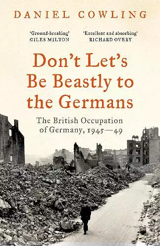 Don't Let's Be Beastly to the Germans cover