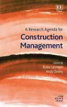 A Research Agenda for Construction Management cover