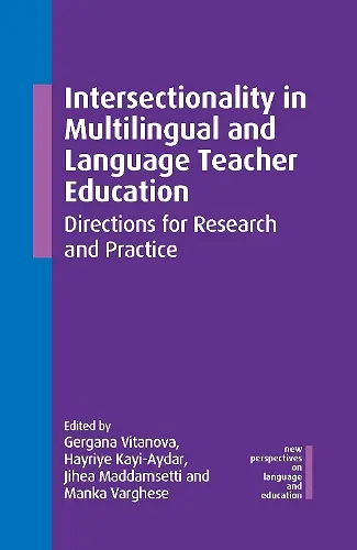 Intersectionality in Multilingual and Language Teacher Education cover
