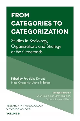 From Categories to Categorization cover