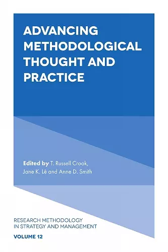 Advancing Methodological Thought and Practice cover