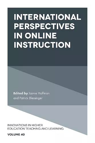 International Perspectives in Online Instruction cover