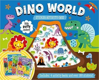 Dino World Sticker Activity Case cover