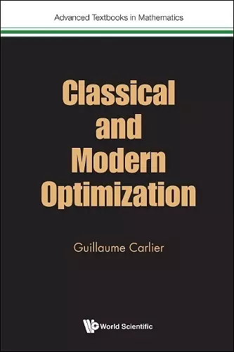 Classical And Modern Optimization cover