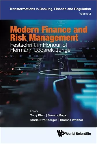 Modern Finance And Risk Management: Festschrift In Honour Of Hermann Locarek-junge cover