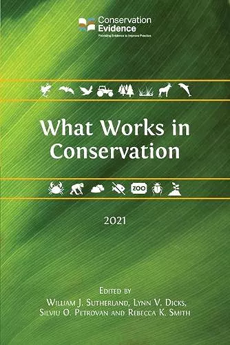 What Works in Conservation 2021 cover