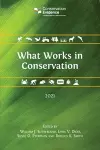What Works in Conservation 2021 cover