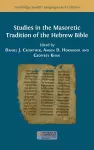 Studies in the Masoretic Tradition of the Hebrew Bible cover