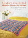 Modern Crocheted Blankets, Throws and Cushions cover