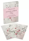 Flowers & Birds Peony Wallet Notecards cover
