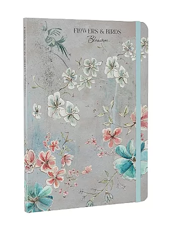 Flowers & Birds Blossom A5 Notebook cover