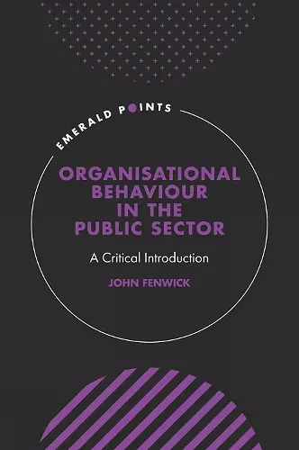 Organisational Behaviour in the Public Sector cover