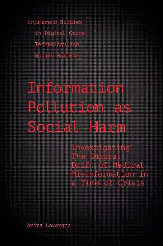 Information Pollution as Social Harm cover